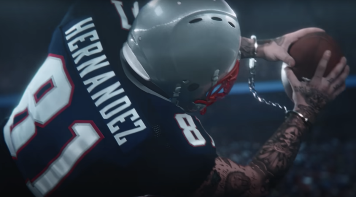 American Sports Story: See New Preview of Josh Andrés Rivera as Aaron Hernandez