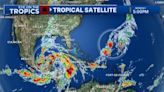 Officials continue to monitor two active areas in the tropics