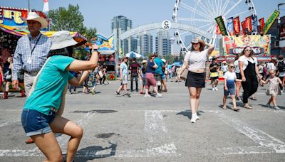 Calgarians put water crisis aside for fun at Stampede