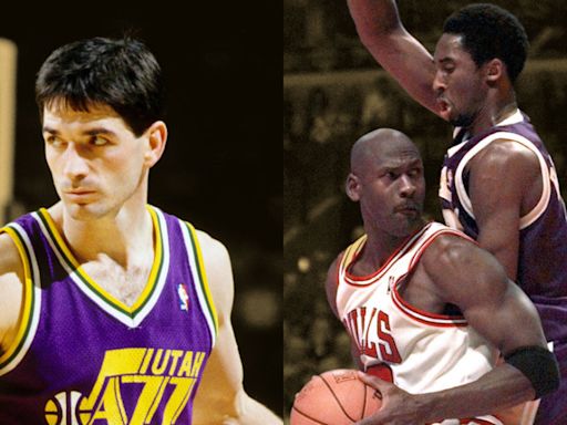 John Stockton says neither Michael Jordan, LeBron James, nor Kobe Bryant are the GOAT: "Well, I wouldn't use those three"