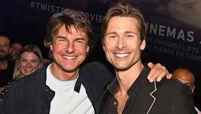 Tom Cruise Teams Up with Glen Powell at 'Twisters' Premiere: ‘When Your Wingman Follows You into the Storm’