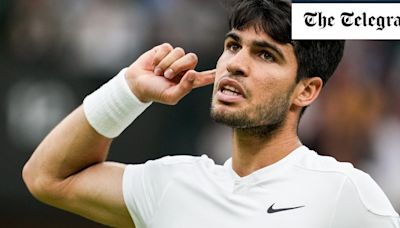 Carlos Alcaraz is filling the Roger Federer shaped hole by becoming Wimbledon’s new hero