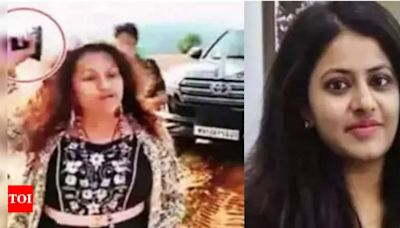IAS officer Puja Khedkar's gun-toting mother Manorama Khedkar detained by Pune police | Pune News - Times of India