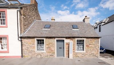 Charming waterfront cottage in Broughty Ferry has unusual feature