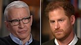 Anderson Cooper Asks Prince Harry Why He and Meghan Markle Haven't Renounced Their Royal Titles