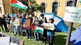Las acampadas en apoyo a Palestina llegan al campus del Milán de Oviedo