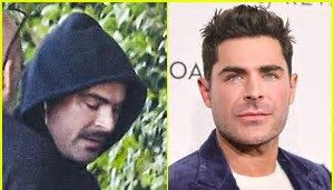 Zac Efron Unveils Stylish New Mustache During LA Encounter | Hollywood Star Sightings | Just Jared