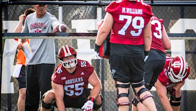 IU football loses one of its most important offensive linemen with season-ending injury