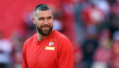 Travis Kelce reacts to fan conspiracy theory with coy response