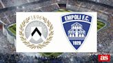 Udinese 1-1 Empoli: resultado, resumen y goles