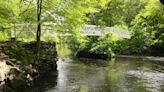 A trio of bridges carry you back to RI's past at Grills Wildlife Sanctuary in Hopkinton