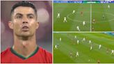 Portugal players accused of deliberately not passing to Cristiano Ronaldo in 'strange' display