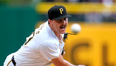 Pirates' Paul Skenes hits triple digits 17 times, strikes out 7 in big league debut vs. Cubs