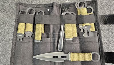 Boston Logan Airport passenger attempted to bring 10 throwing knives in carry-on