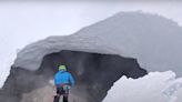 Snowboarder Falls into Volcano - The Unbelievable Heroic Rescue Caught on Camera