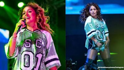 ‘Show ruk jayega’: Sunidhi Chauhan’s response to bottle thrown on stage; netizens react