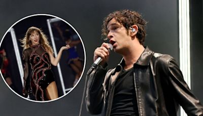 Matty Healy es cuestionado sobre el nuevo álbum de Taylor Swift y esta es su respuesta