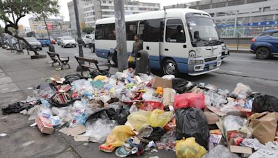 Calles del Cercado de Lima tienen basura acumulada (VIDEO)