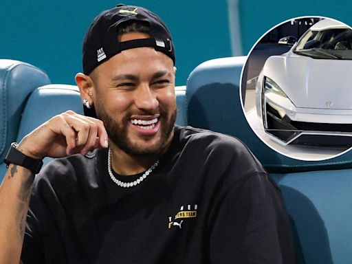 Los mejores autos que tiene Neymar en su garage