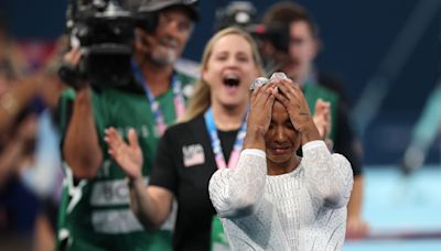 Jordan Chiles won Olympic bronze for her floor routine in dramatic fashion after Team USA's inquiry