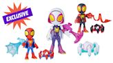 Spider-fans, start your web-spinning with an exclusive sneak peek at Hasbro's new 'Spidey and His Amazing Friends' toys