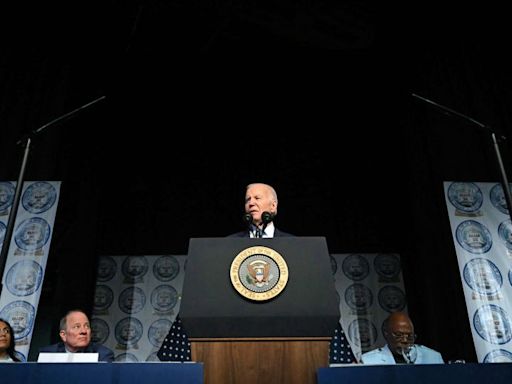 Biden’s political operation raises $51 million in April, a significant decline from March, but touts $192 million war chest