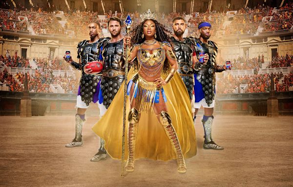 Pepsi ‘Gladiator II’ star-studded ad features Megan Thee Stallion, Travis Kelce and more