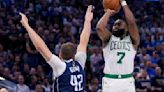 Tatum, Brown help Celtics hold off huge Dallas rally for 106-99 win, 3-0 lead in NBA Finals