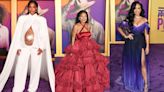 Ciara Highlights Baby Bump in Georges Hobeika Look, Halle Bailey Wears Off-White and More Fashion Moments at ‘The Color Purple...