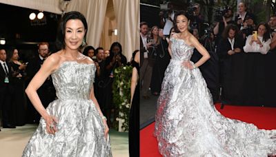 Met Gala｜楊紫瓊戴CINDY CHAO添貴氣 禮服卻像極用過的鋁箔紙｜壹蘋新聞網