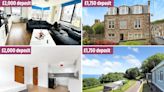 Cheapest properties you can buy now with tiny deposit of just £1,750