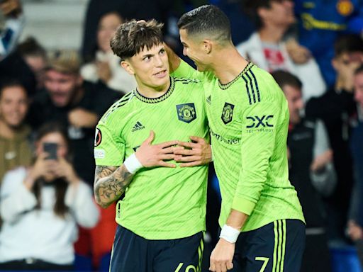 Del Manchester United a Argentina: ¿Por qué Alejandro Garnacho celebra los goles como Cristiano Ronaldo? | Goal.com México