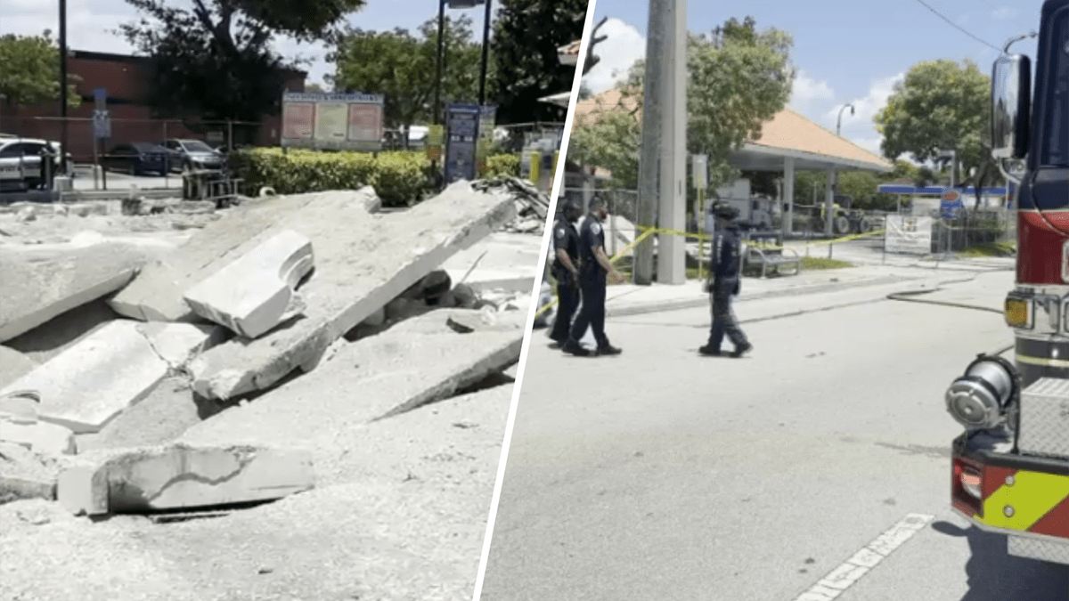 Man suffers severe burns in massive explosion at Hallandale Beach gas station