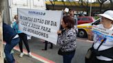 Moradores de Ribeirão Pires e Santo André reclamam da falta de água