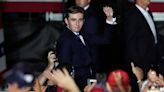 Barron Trump makes political debut at father’s rally: ‘You’re pretty popular’