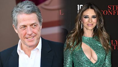 Elizabeth Hurley joined by ex-partners Hugh Grant and Arun Nayar at UK premiere of Strictly Confidential