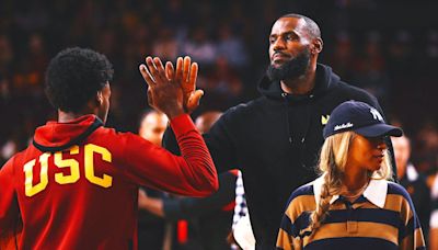 Lakers reportedly 'very open' to idea of pairing LeBron James with Bronny