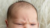 Ohio baby goes viral after making hilariously grumpy faces during newborn photoshoot