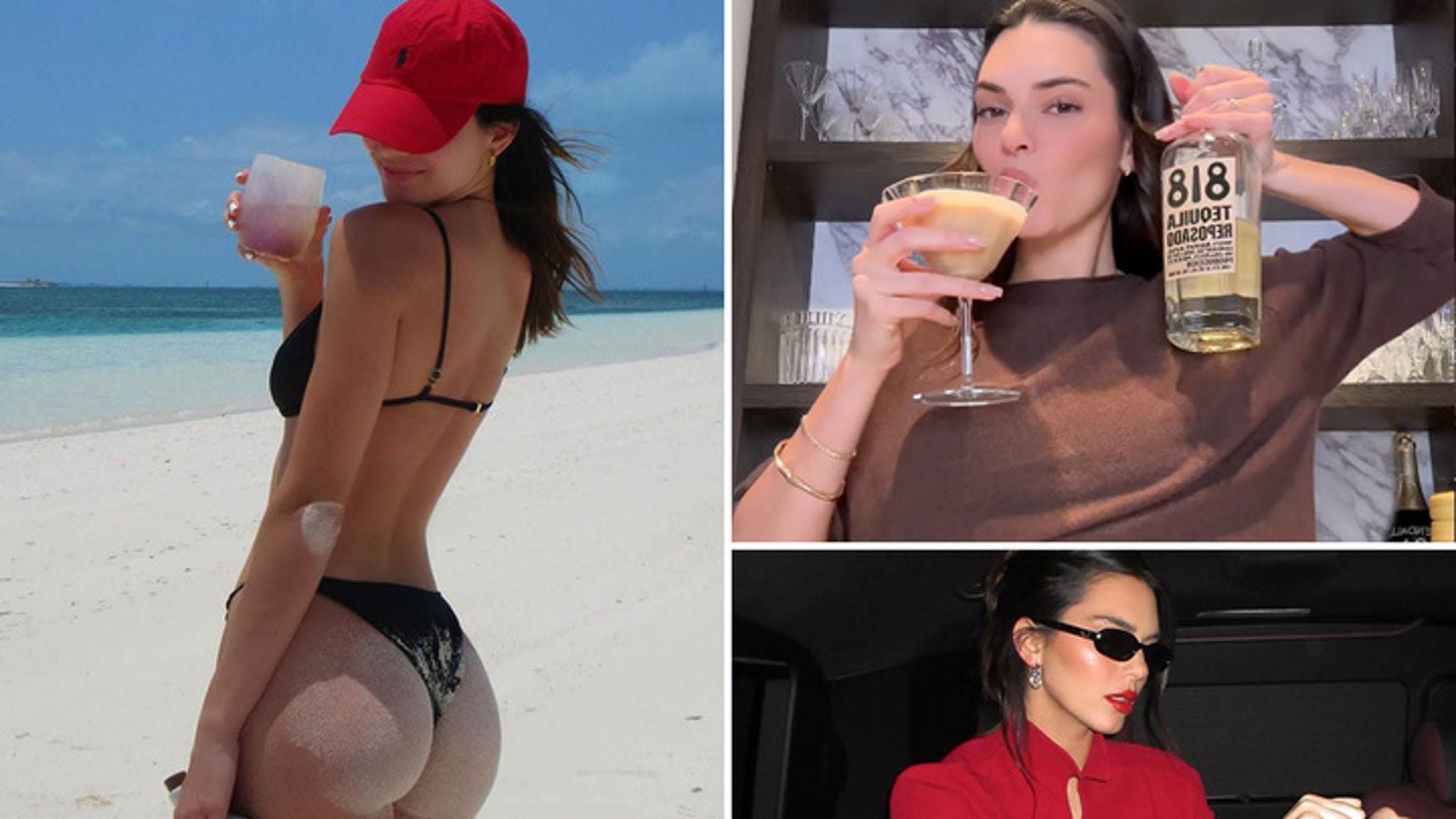 Kendall Jenner's 818 Boozy Pics ... Happy Tequila Day!