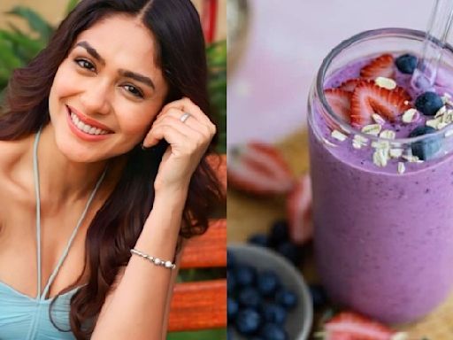 Mrunal Thakur's Favourite Berry Smoothie Recipe Will Take You Straight To Bali, Try It