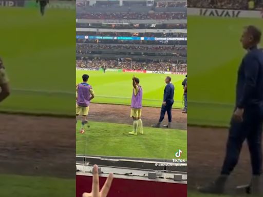 La pesada broma a Richard Sánchez durante el juego contra Pachuca