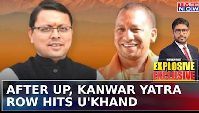 Kanwar Yatra Row Now In Uttarakhand After UP| INDIA bloc wants order revoked| Blueprint