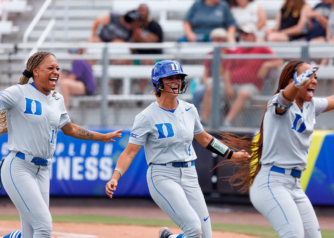Duke softball sets program record with run-rule win over South Carolina in NCAA Regional