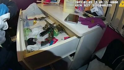 'Brazen and fearless': Handguns hidden in children's underwear drawer among hundreds of firearms seized in London