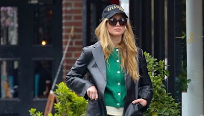 Jennifer Lawrence gives her off-duty uniform a sporty twist