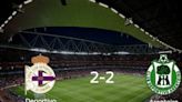 El Deportivo salva un punto frente al Arenteiro (2-2)