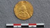 Byzantine gold coin with 'face of Jesus' unearthed by metal detectorist in Norway