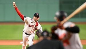 Abreu, Refsnyder hit HRs, Bernardino solid in relief as Red Sox halt Orioles' 5-game win streak