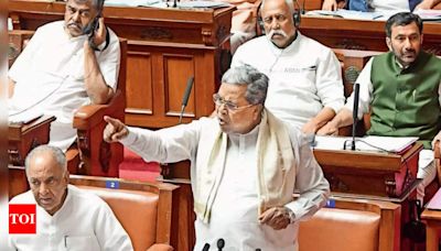 Under fire from opposition, Karnataka CM Siddaramaiah’s reputation at stake | Bengaluru News - Times of India