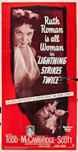 Lightning Strikes Twice (1951) movie poster